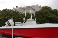 White Red Boat Canopy